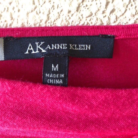 Ann Klein 3/4 sleeve blouse - Picture 3 of 4